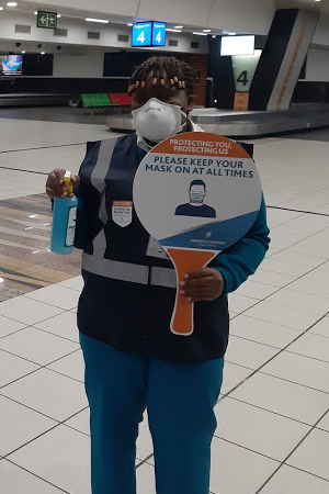 OR Tambo International Airport Signs