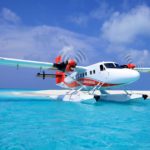 Maldives seaplane transfer